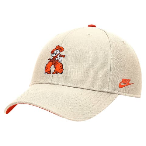 Men's Nike Natural Oklahoma State Cowboys Vintage Rise Dri-FIT Adjustable Hat