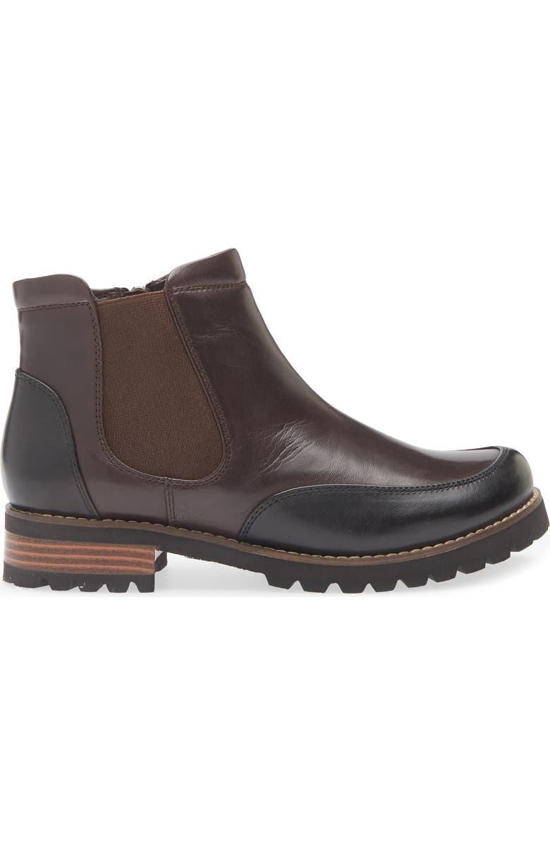 Regarde Le Ciel Layla Lug Sole Chelsea Boot, Alternate, color, Glove Black/ Tdm