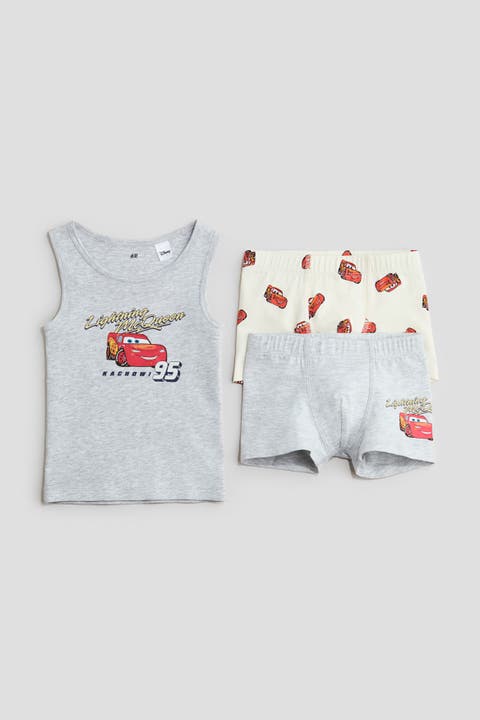 3-piece Cotton Underwear Set