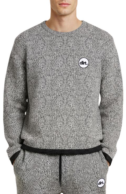 Oversize Layered Crewneck Sweatshirt