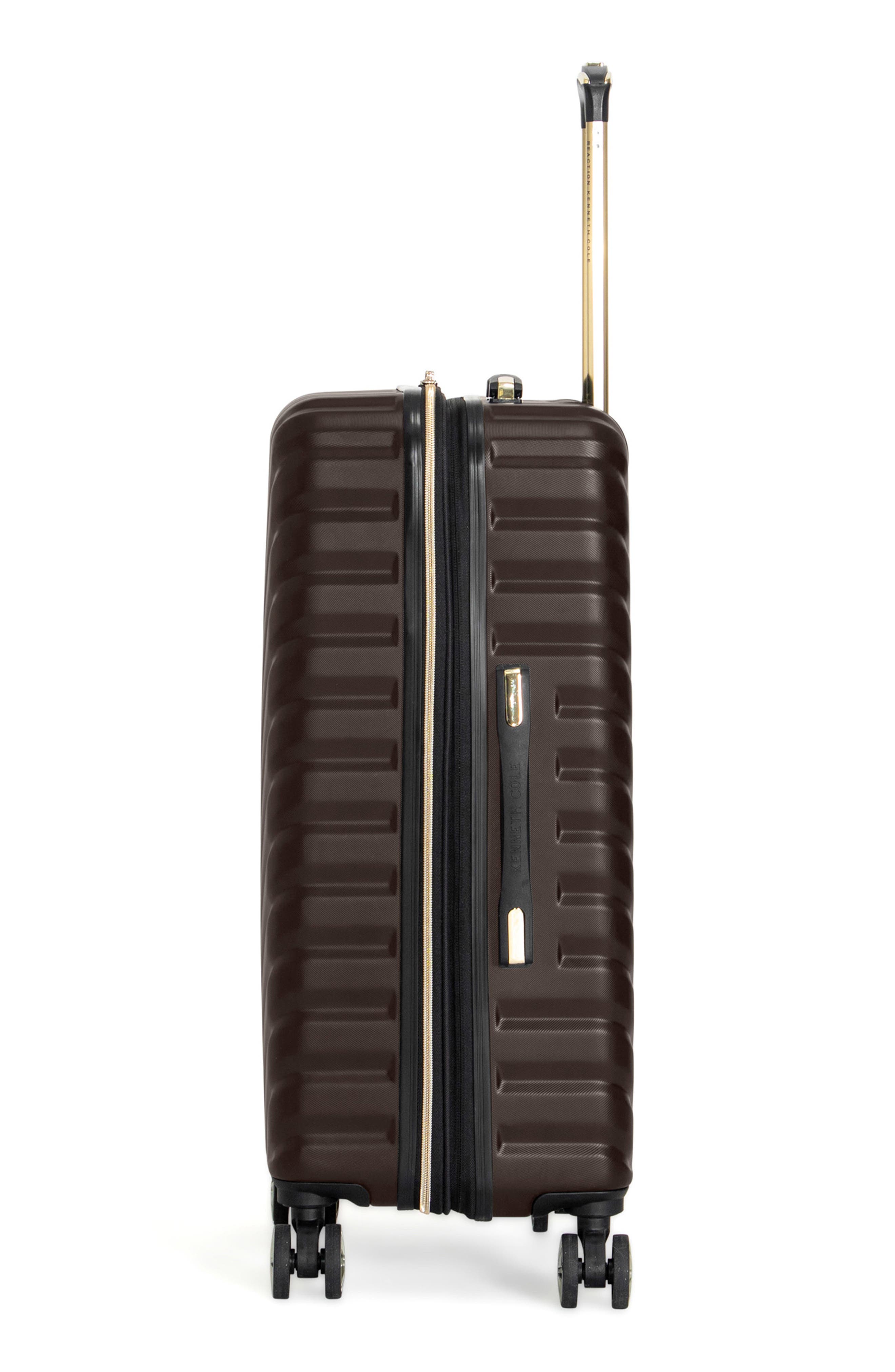 Kenneth Cole Madison 24-Inch Hardside Expandable Spinner Suitcase, Alternate, color, Chocolate Brown
