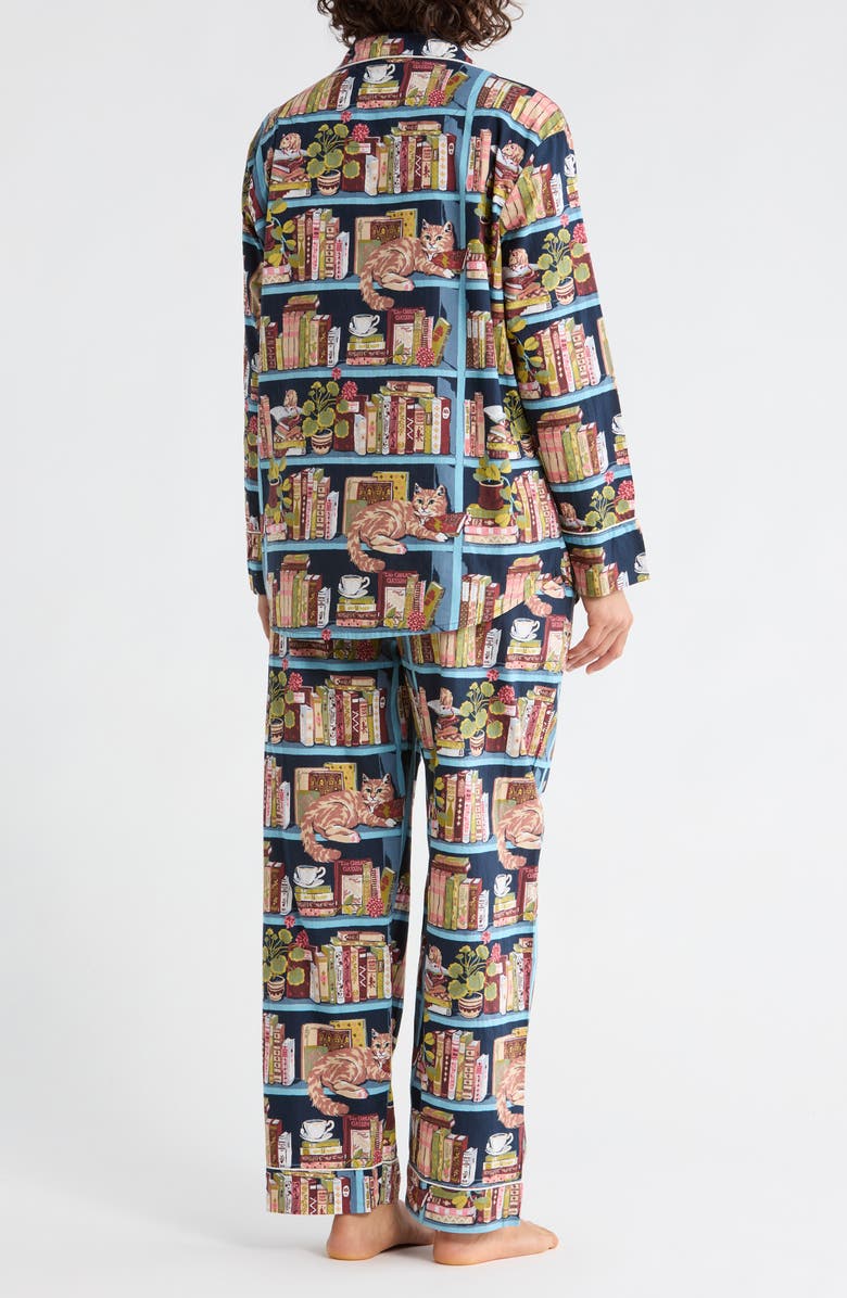 Printfresh Organic Cotton Poplin Pajamas, Alternate, color,