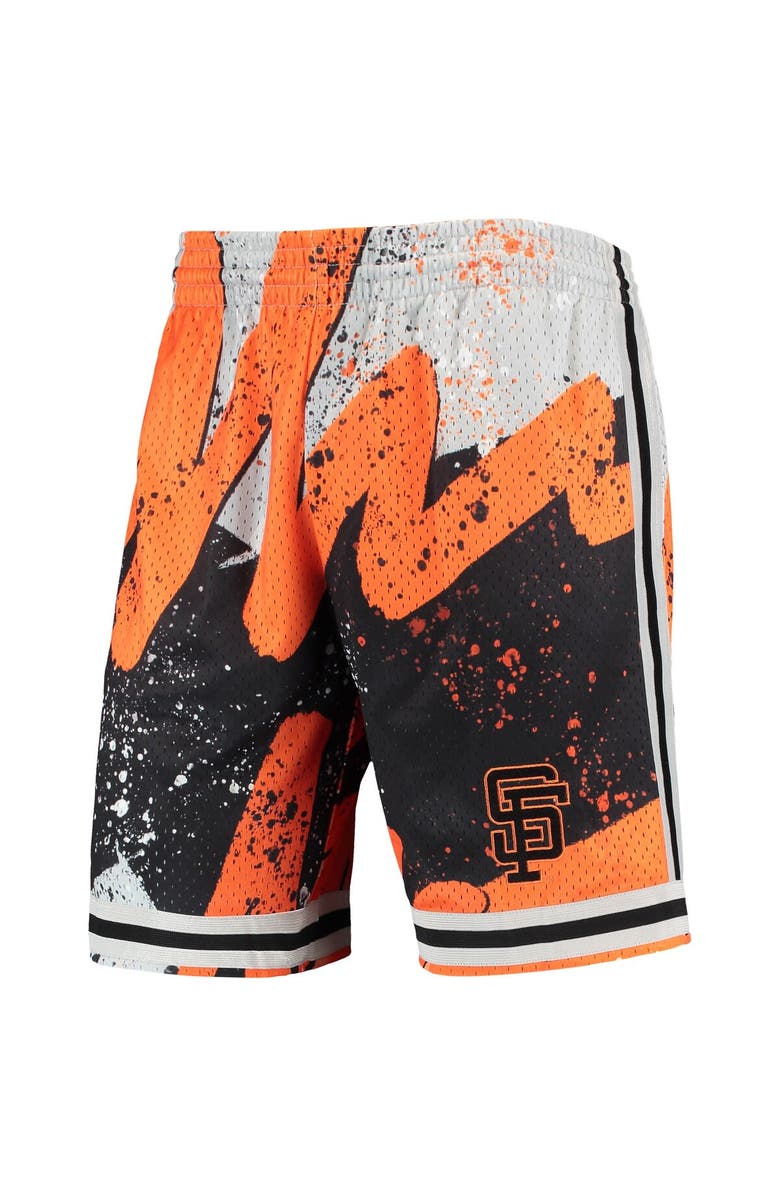 Mitchell & Ness Men's Mitchell & Ness Black San Francisco Giants Hyper Hoops Shorts, Alternate, color, Black