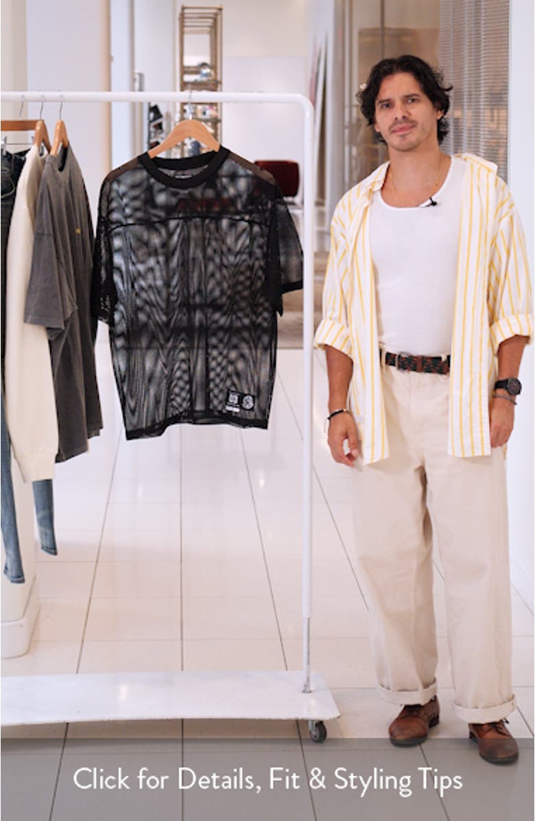 Varsity Mesh Graphic Jersey, sales video thumbnail