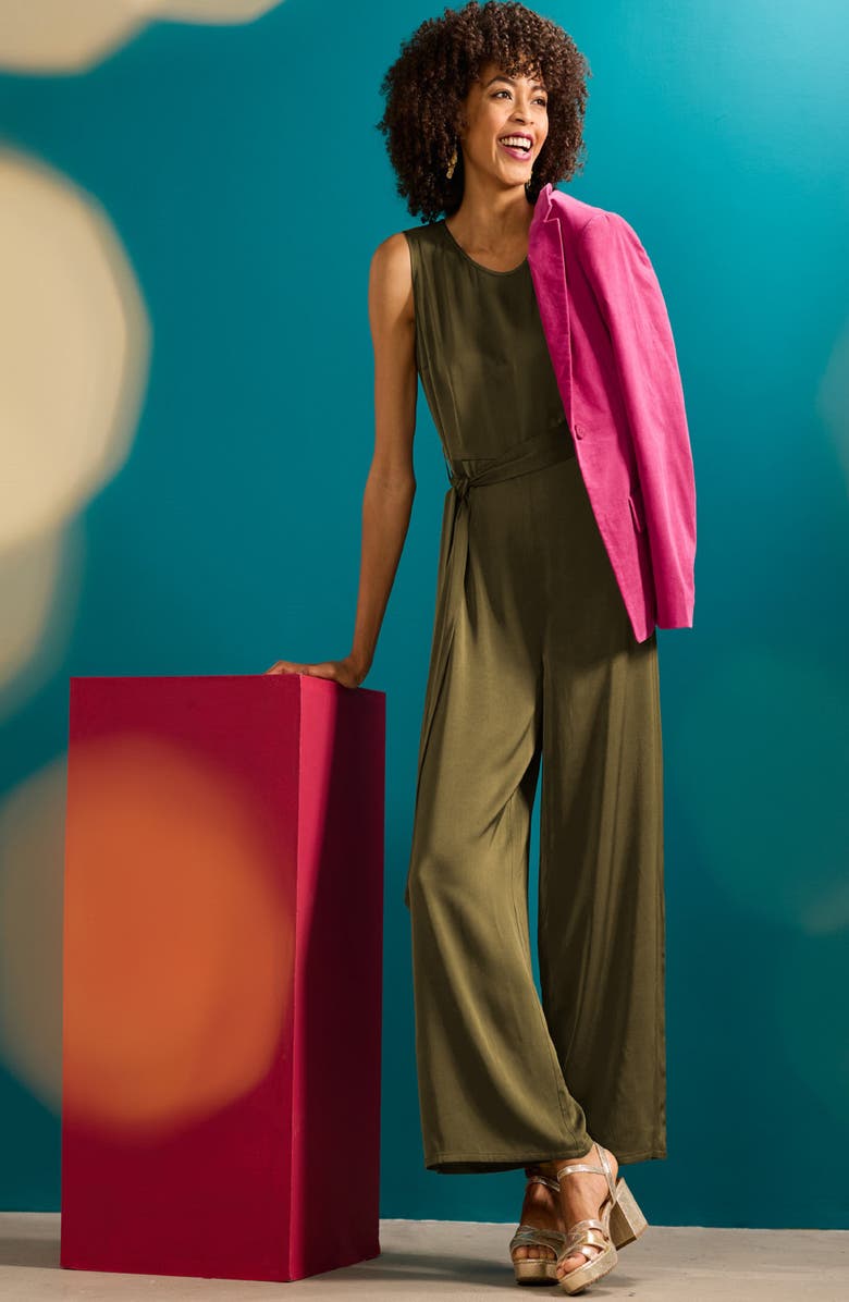 Seasalt Cornwall Winter Honeysuckle Sleeveless Jumpsuit, Alternate, color,