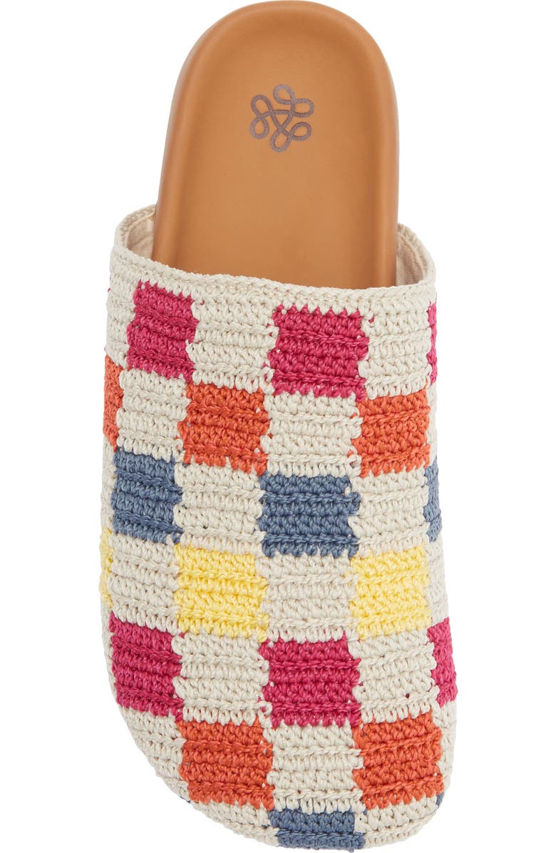 The Sak Bolinas Clog, Alternate, color, Multi Check