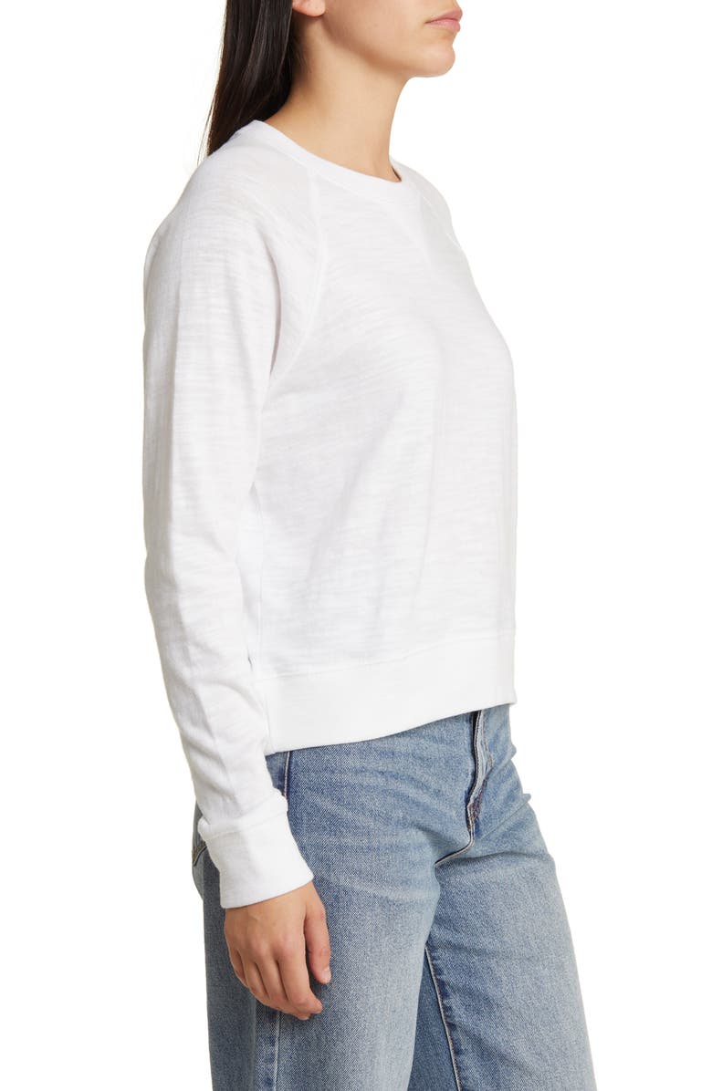 Faherty Organic Cotton Slub Sweatshirt, Alternate, color, 