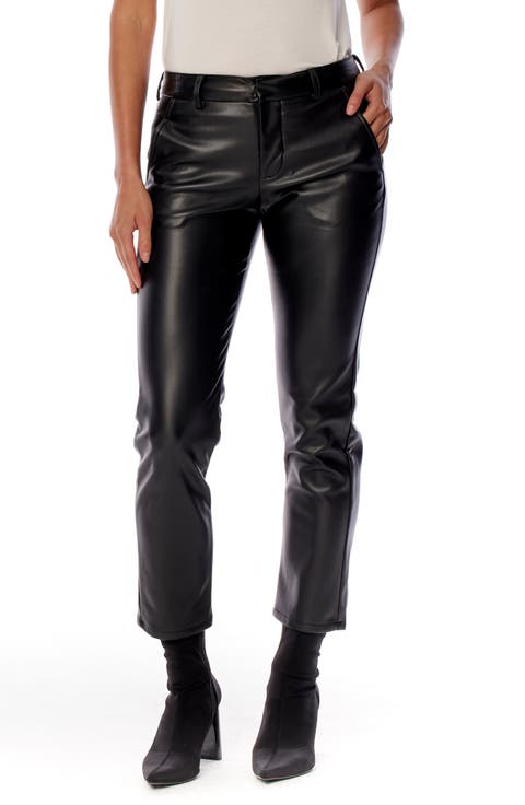 Franny Vegan Leather Trouser