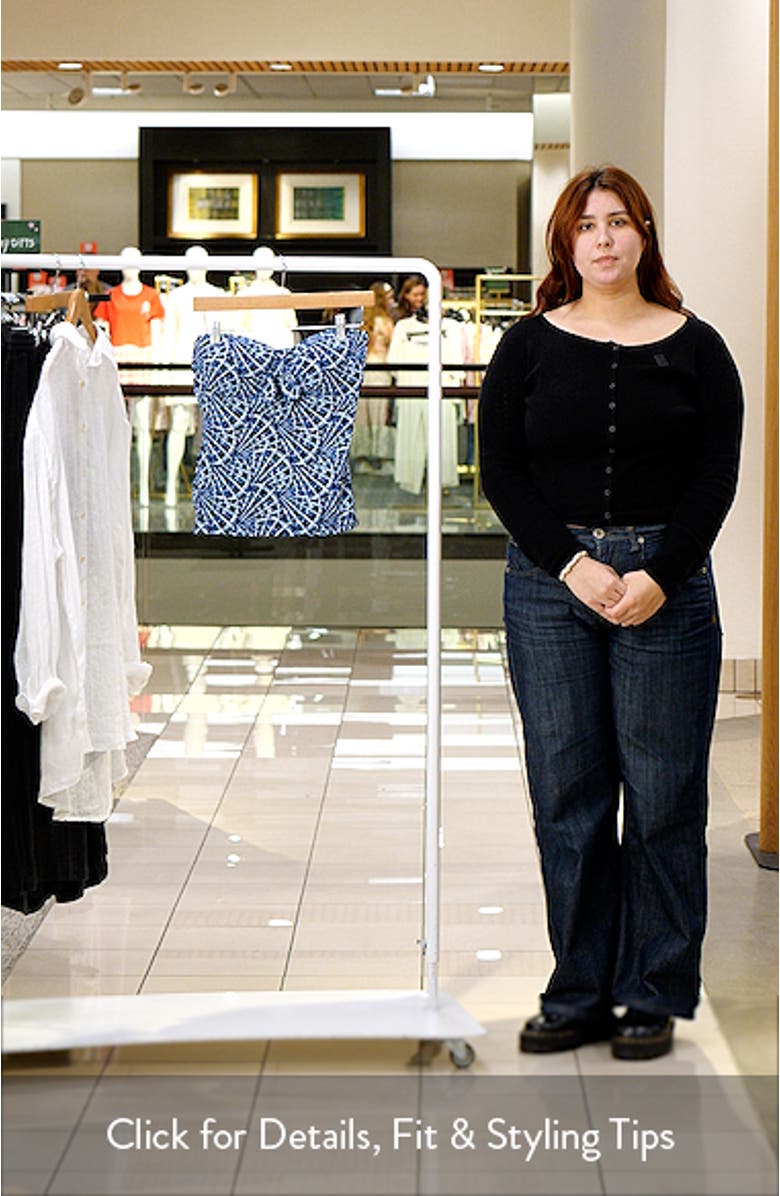 Island Cays Shell Cove Bandini Swim Top, sales video thumbnail