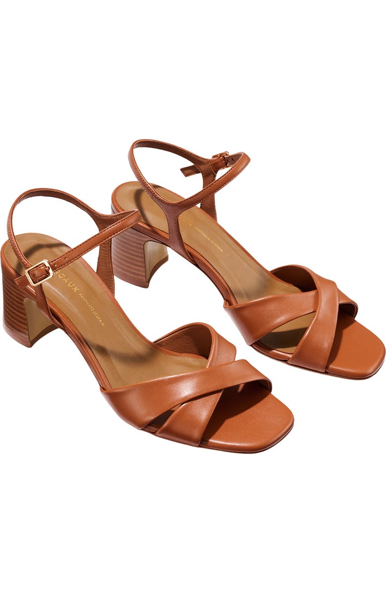 MARGAUX The Paloma Sandal, Alternate, color, Saddle Nappa