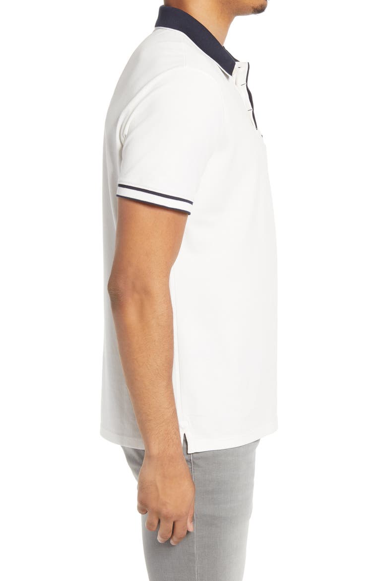 Welt Pocket Short Sleeve Polo, Alternate, color, WHITE