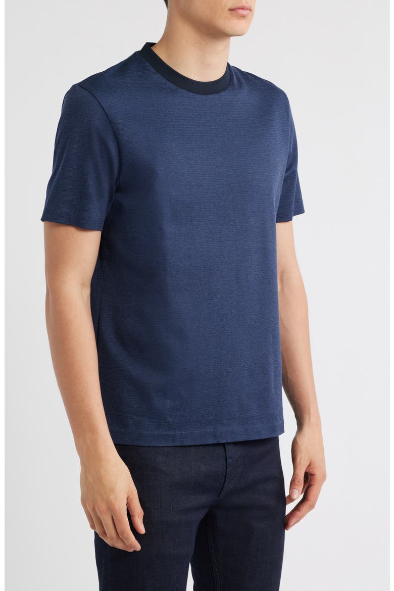 Thompson Cotton T-Shirt, Alternate, color, DARK BLUE