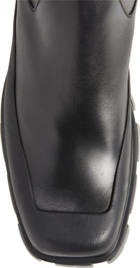 Prada Monolith Chelsea Boot with Pouch (Men) | Nordstrom