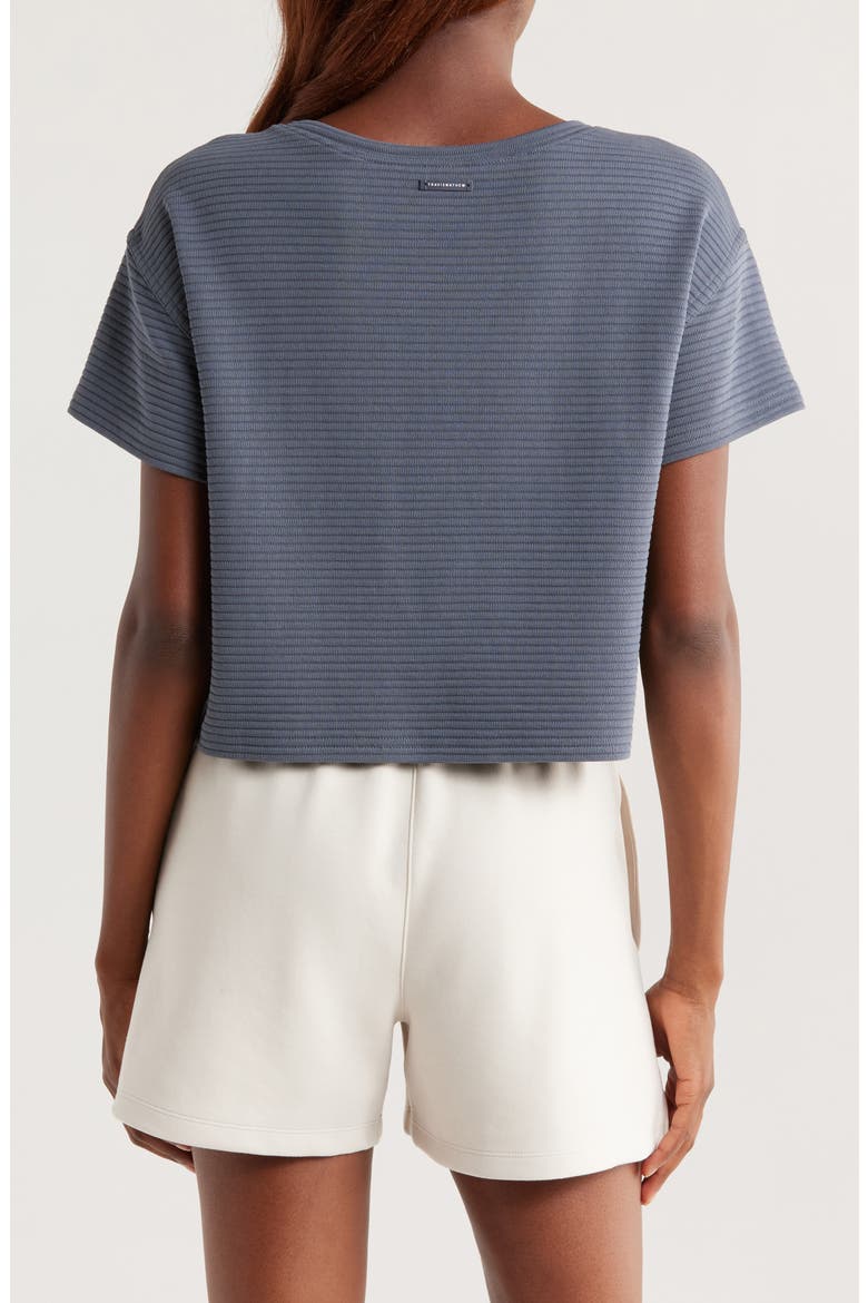 Charter Cruise Boxy Ottoman Knit Top, Alternate, color, OMBRE BLUE
