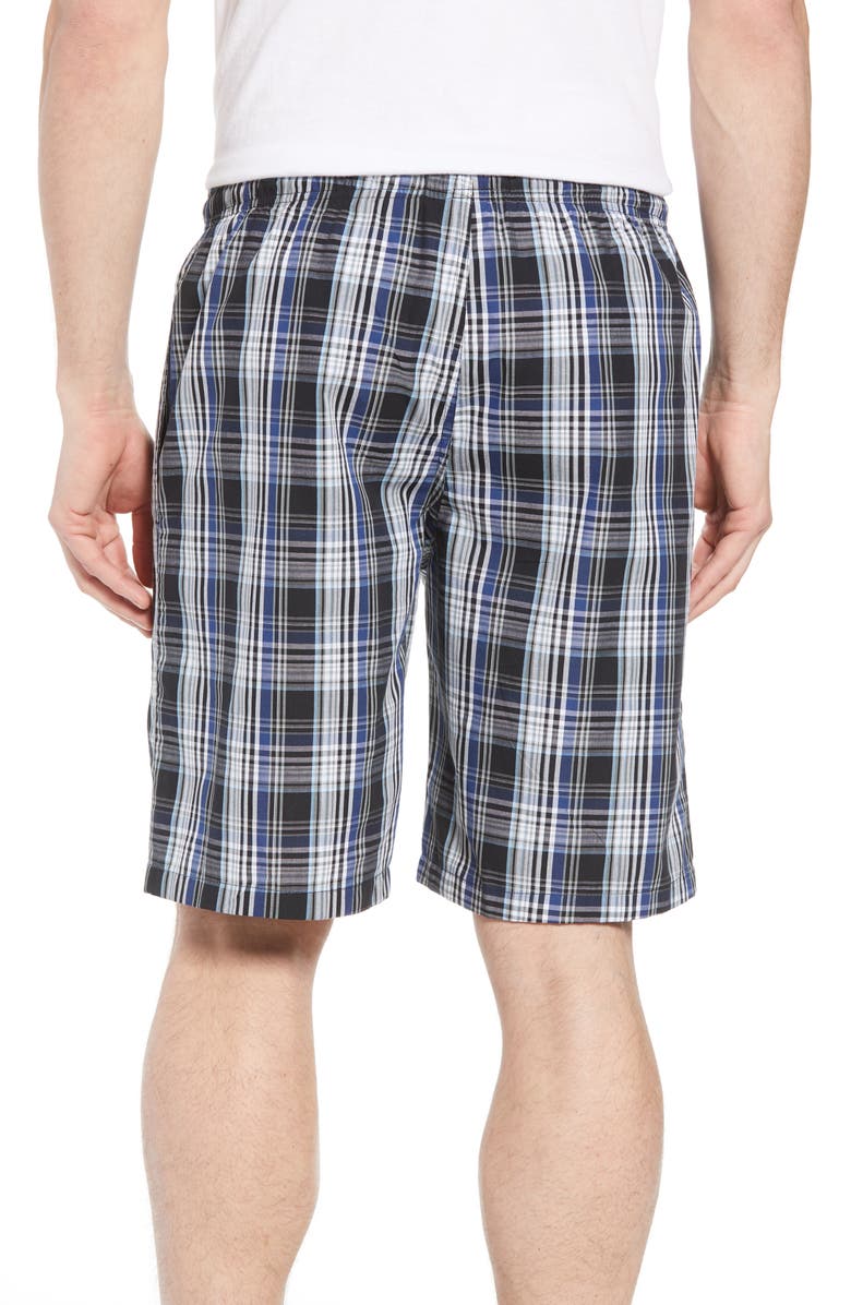 NORDSTROM MEN'S SHOP Poplin Lounge Shorts, Alternate, color, 