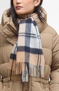 Barbour Tartan Cashmere Scarf