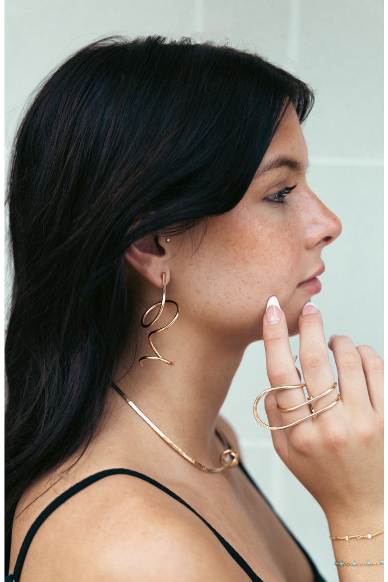 Spring Earrings II, Alternate, color, 14K Gold Filled