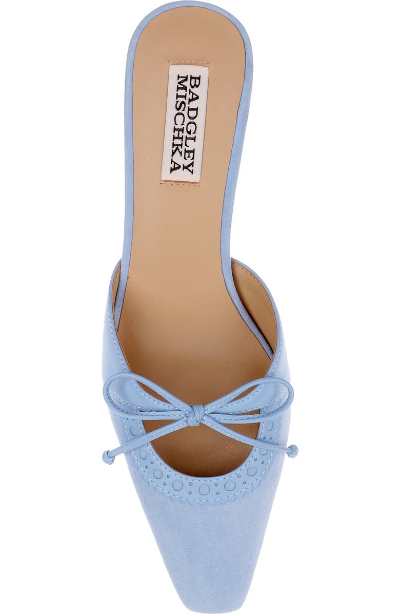 Badgley Mischka Collection Yannah Mule, Alternate, color, Blue Suede