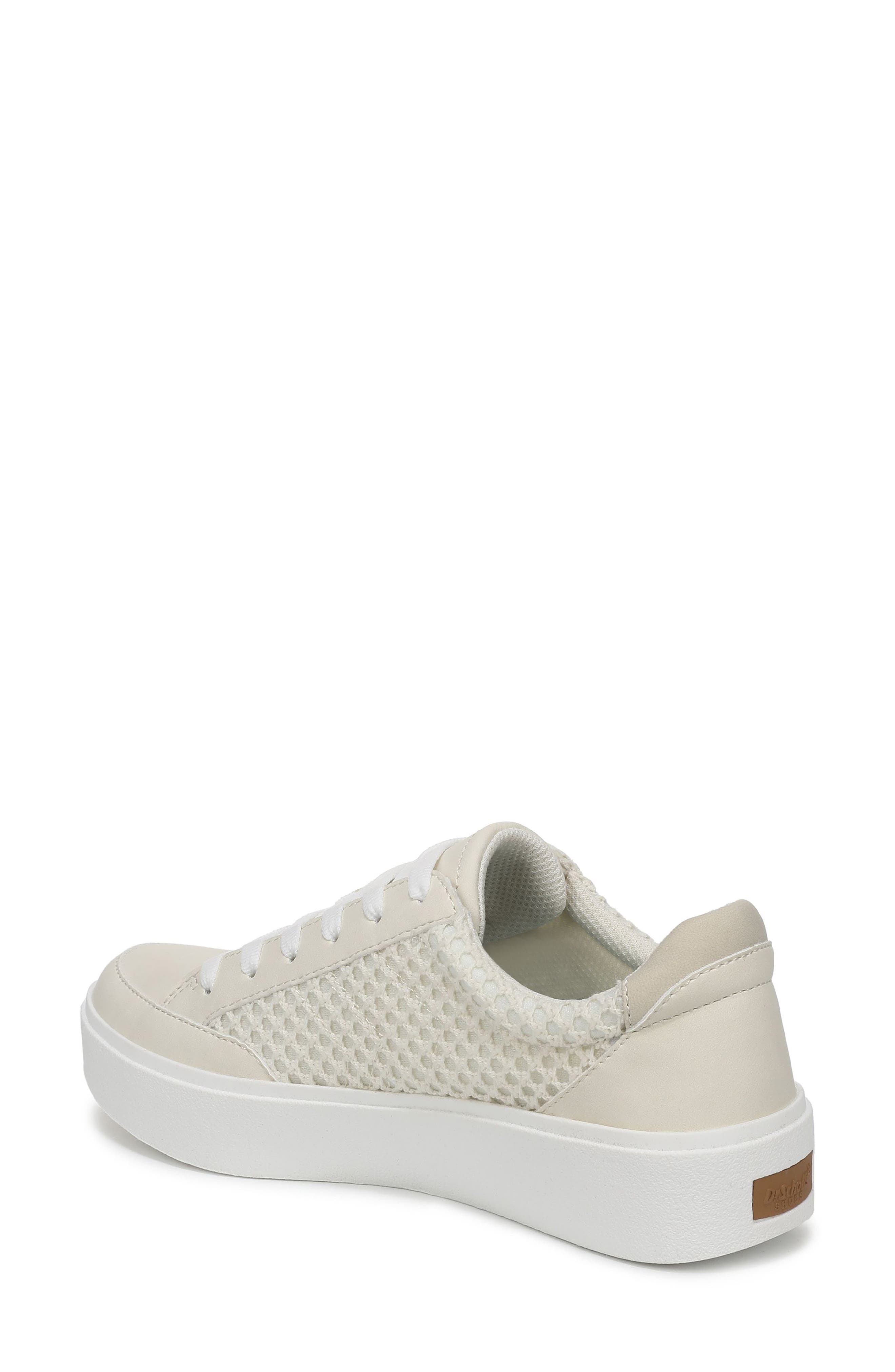 Madison Lace Platform Sneaker, Alternate, color, OFF WHITE FAUX LEATHER