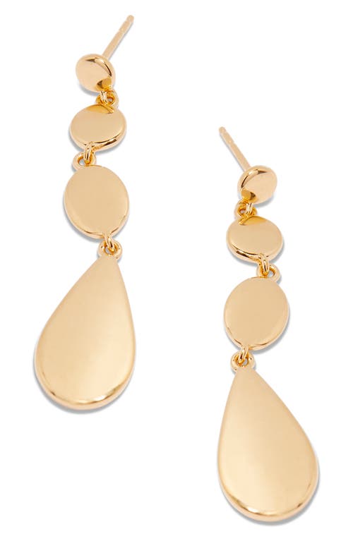 Brook & York Brook And York Elliot Linear Drop Earrings In Gold