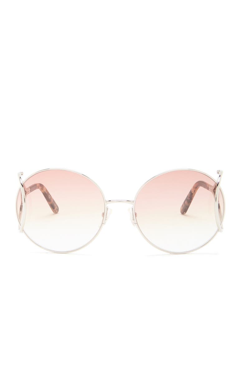 Chloé 'Jackson' 60mm Round Sunglasses, Alternate, color, 