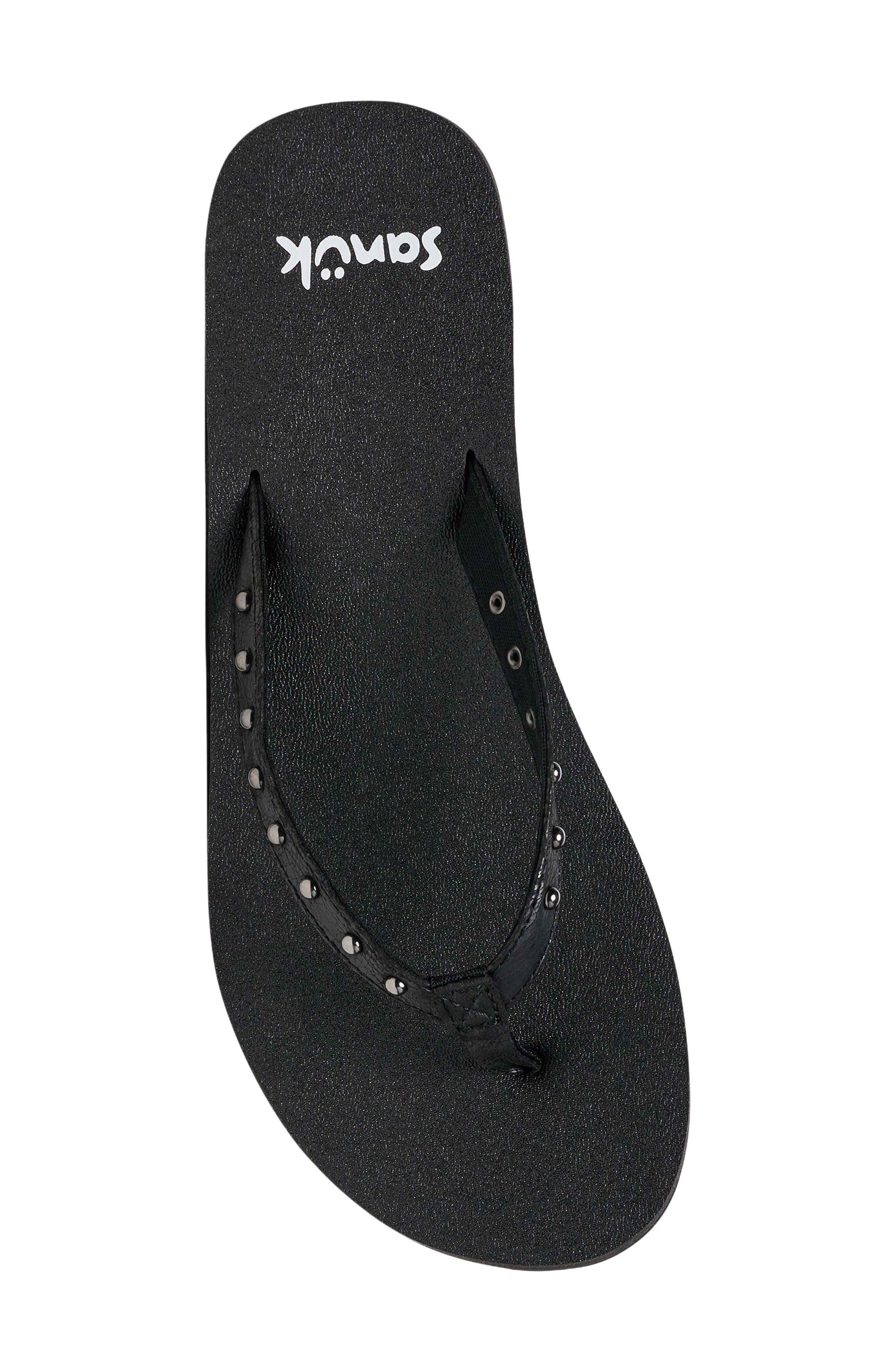 Sanuk Yoga Joy II Stud Flip Flop, Alternate, color, 