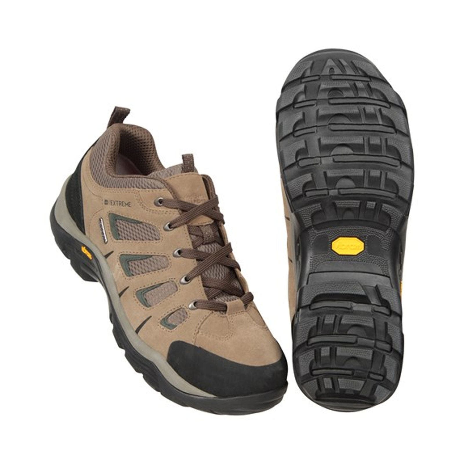 Field Extreme Suede Waterproof Walking Shoes, Alternate, color, Khaki