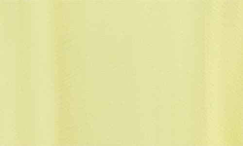 Givenchy Bow Back Pleated Silk Chiffon Gown In Yellow