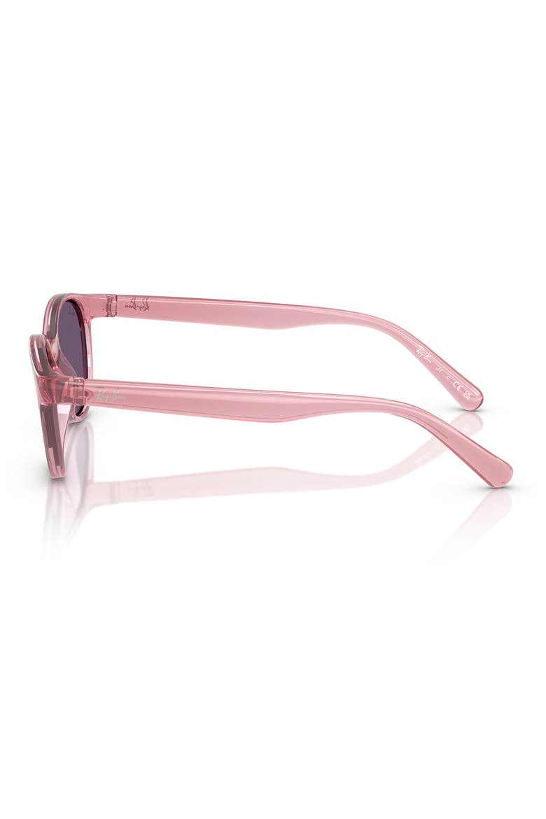 Kids' 45mm Oval Sunglasses, Alternate, color, TRANSITION PINK