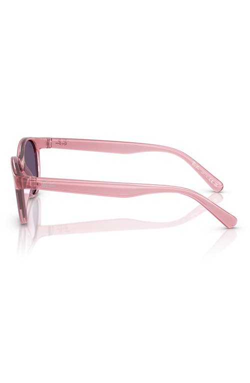 Ray Ban Ray-ban Kids' 45mm Oval Sunglasses In Transition Pink