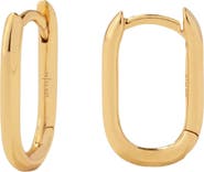 MADE BY MARY Paperclip Hoop Earrings