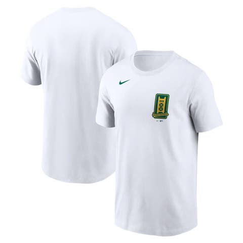 Men's Nike White Athletics New Logo T-Shirt