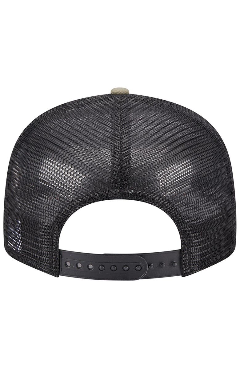 New Era Men's New Era Camo Cleveland Browns Classic Trucker 9FIFTY Snapback Hat, Alternate, color, 