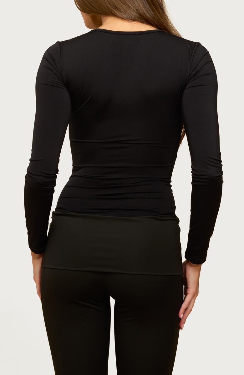 EDIKTED Coretta Long Sleeve Bodysuit, Alternate, color, 