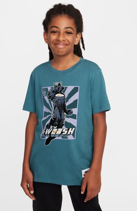 Kids' Sportswear Cotton Graphic T-Shirt (Big Kid)