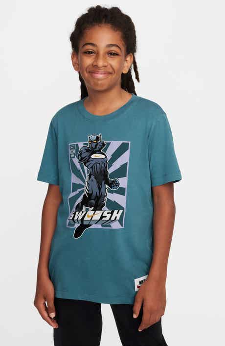 Nike Kids' Sportswear Cotton Graphic T-Shirt