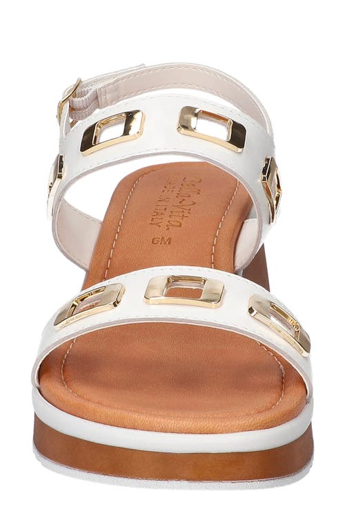 Bella Vita Vic Italy Platform Sandal In Multi