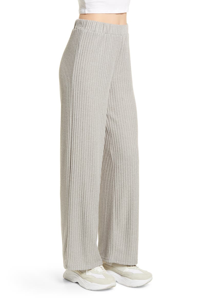 Blossom Rib Pants, Alternate, color, LIGHT GREY