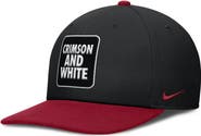Nike Men's Nike Black/Crimson Alabama Crimson Tide 2025 Sideline Campus Pro Local Snapback Hat