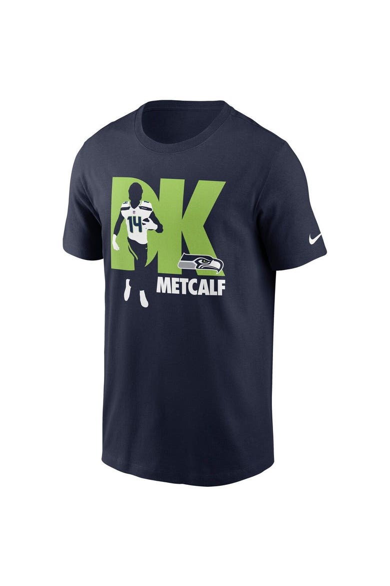 Men's Nike DK Metcalf College Navy Seattle Seahawks Player Graphic T-Shirt, Alternate, color, Navy