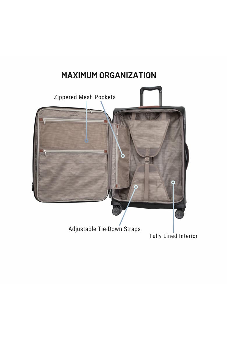 Montecito 3.0 Softside Expandable Suitcase, 29" Checked, Alternate, color, Graphite
