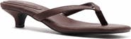 Therapy Australia HEATWAVE Square Toe Thong Heel