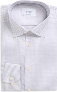 Eton Contemporary Fit Checked Shirt