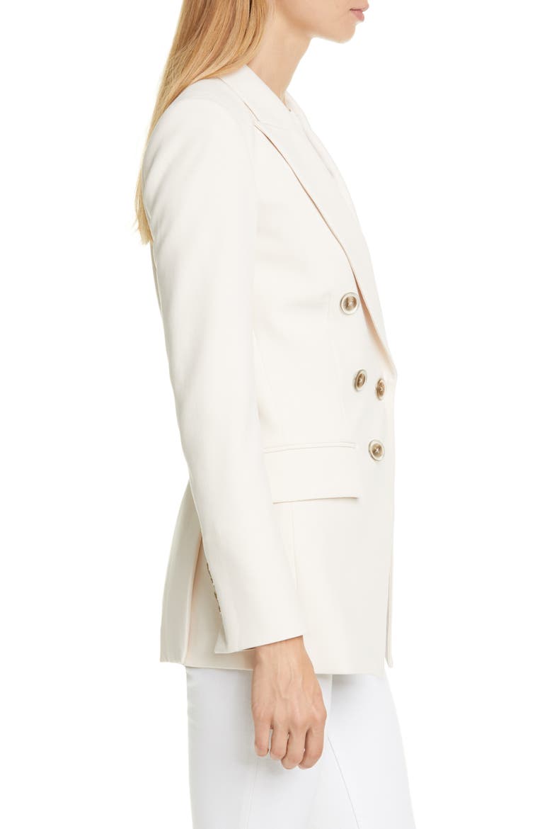 Matteo Double Breasted Dickey Jacket, Alternate, color, IVORY