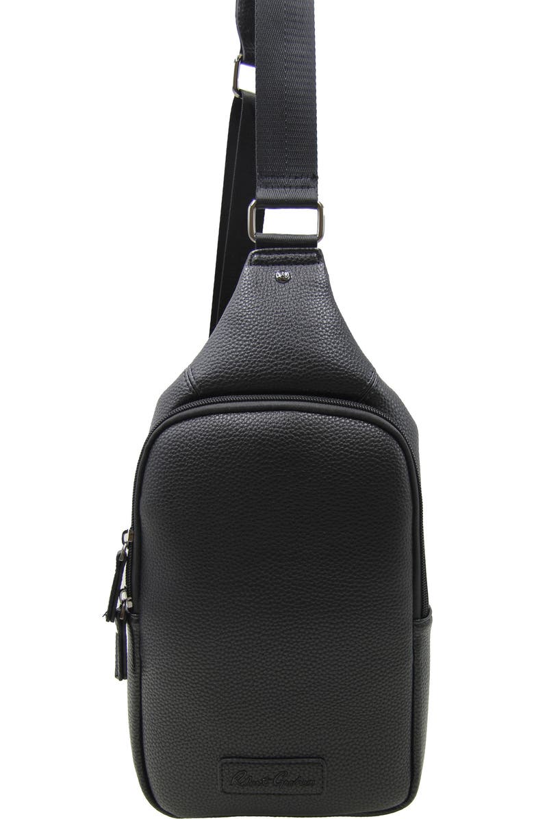 Robert Graham Dash Sling Crossbody Bag, Main, color, Black