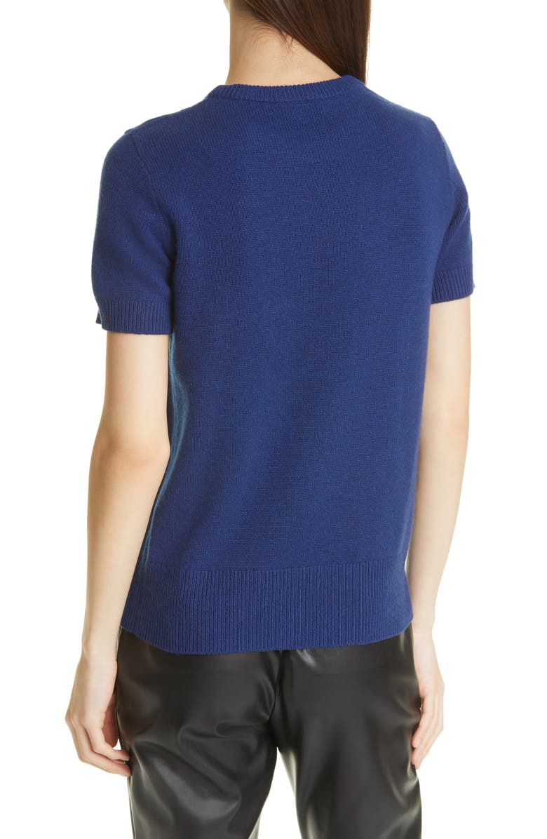 Theory Women's Short Sleeve Cashmere Sweater, Alternate, color, 
