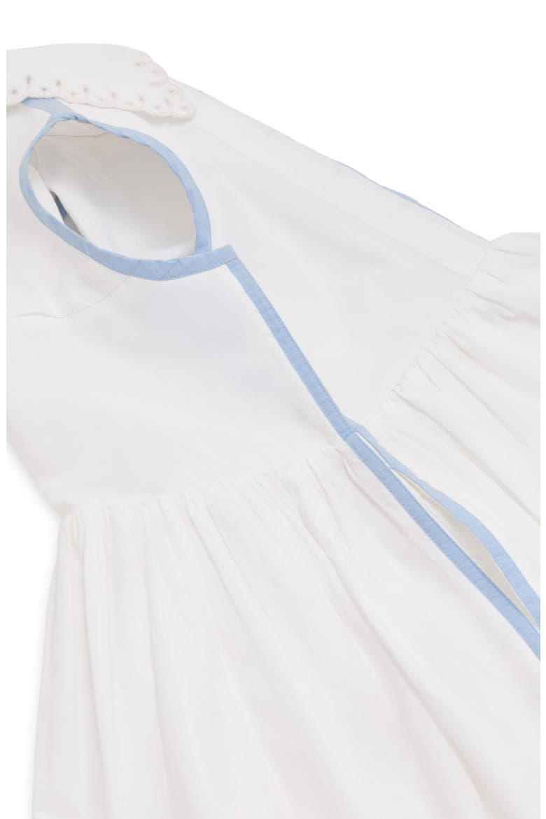 Kids' Odella Sleeveless Cotton Dress, Alternate, color, WHITE