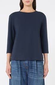 Weekend Max Mara Three-Quarter Sleeve Jersey T-Shirt