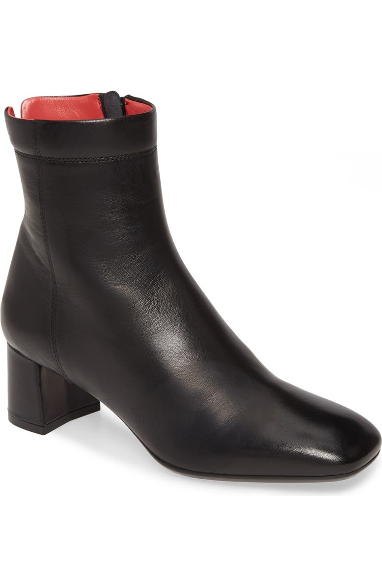 Pas de Rouge Chantal Leather Bootie, Main, color,