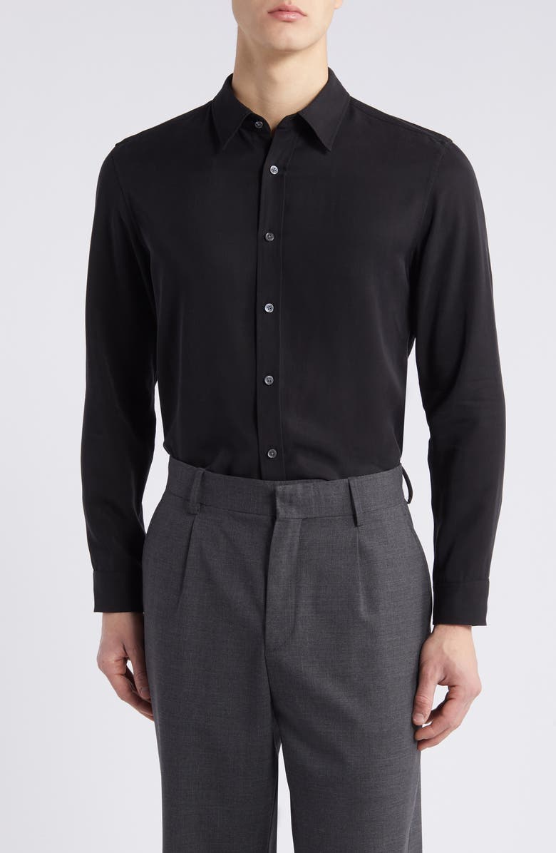 Theory Hugh Tencel<sup>®</sup> Lyocell Button-Up Shirt, Main, color, 